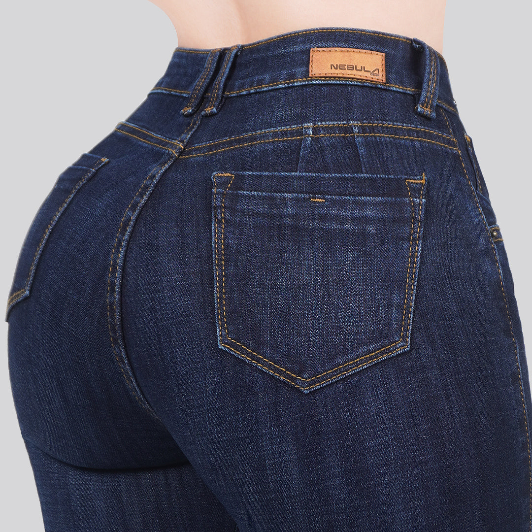Jeans Skinny Bota Ancha 27171