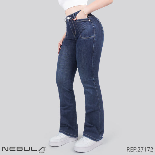 Jeans Skinny Bota Ancha 27172