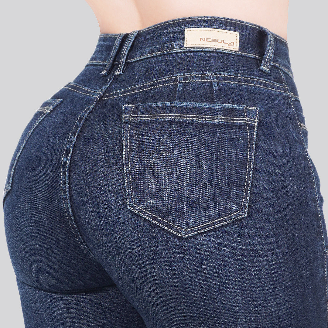 Jeans Skinny Bota Ancha 27172