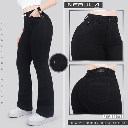 Jeans Skinny Bota Ancha 27202