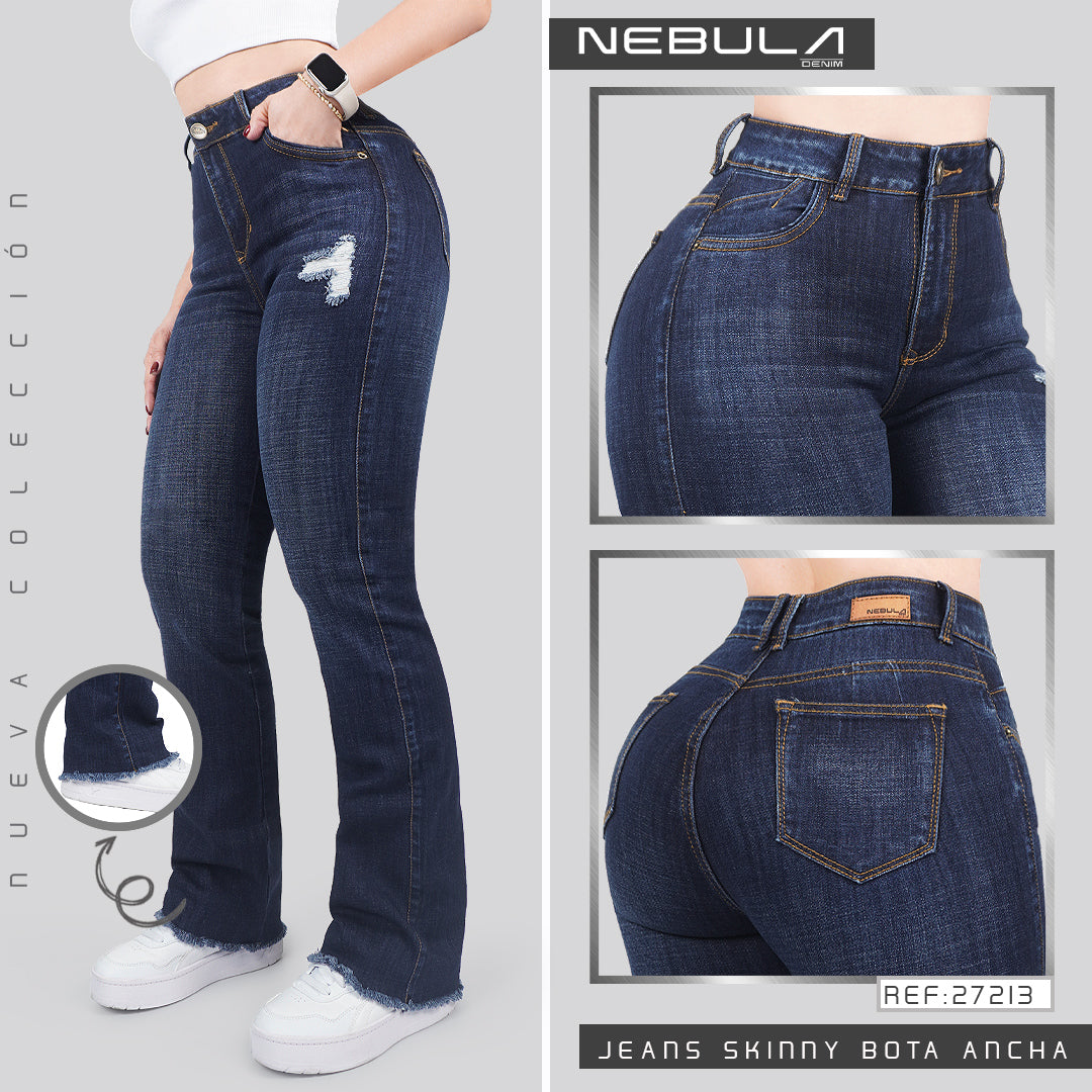 Jeans Skinny Bota Ancha 27213