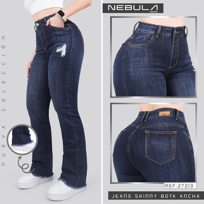 Jeans Skinny Bota Ancha 27213