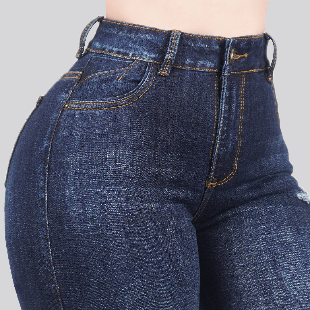 Jeans Skinny Bota Ancha 27213