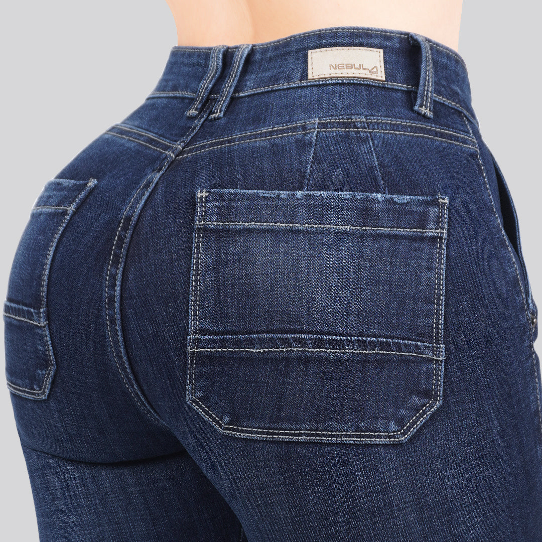Jeans Skinny Bota Ancha 27214
