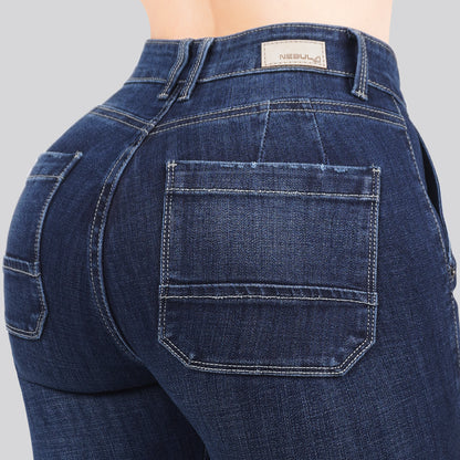 Jeans Skinny Bota Ancha 27214