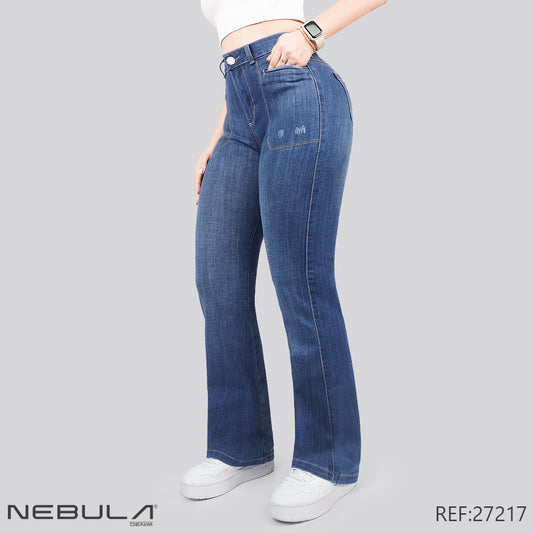 Jeans Skinny Bota Ancha 27217
