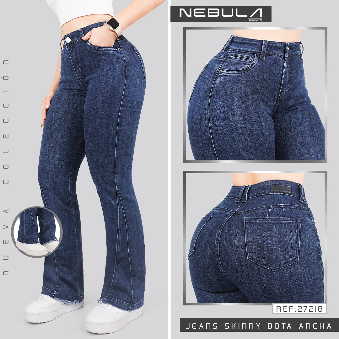 Jeans Skinny Bota Ancha 27218