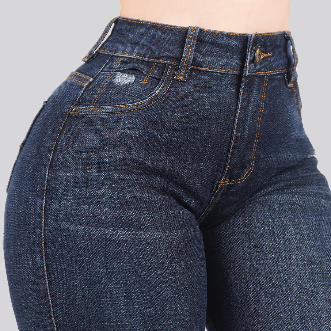 Jeans Skinny Bota Ancha 27221
