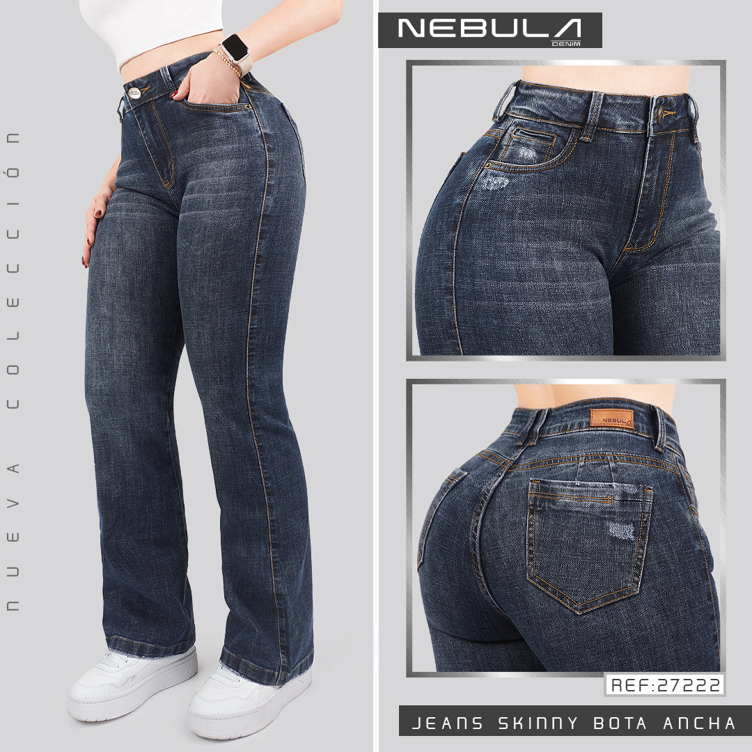 Jeans Skinny Bota Ancha 27222