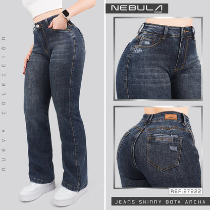 Jeans Skinny Bota Ancha 27222