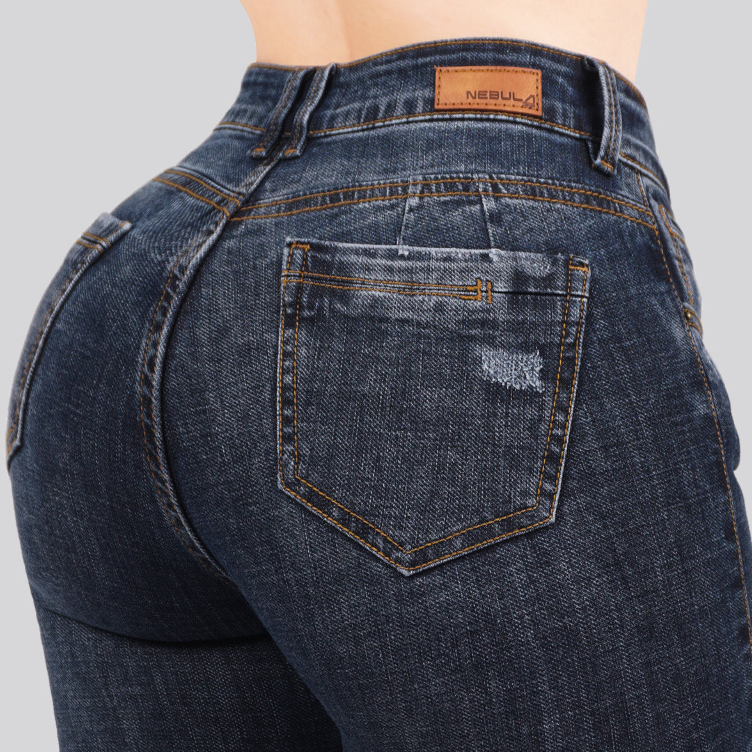 Jeans Skinny Bota Ancha 27222