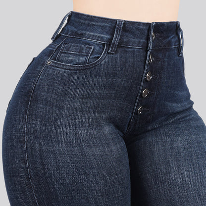 Jeans Skinny Bota Ancha 27223