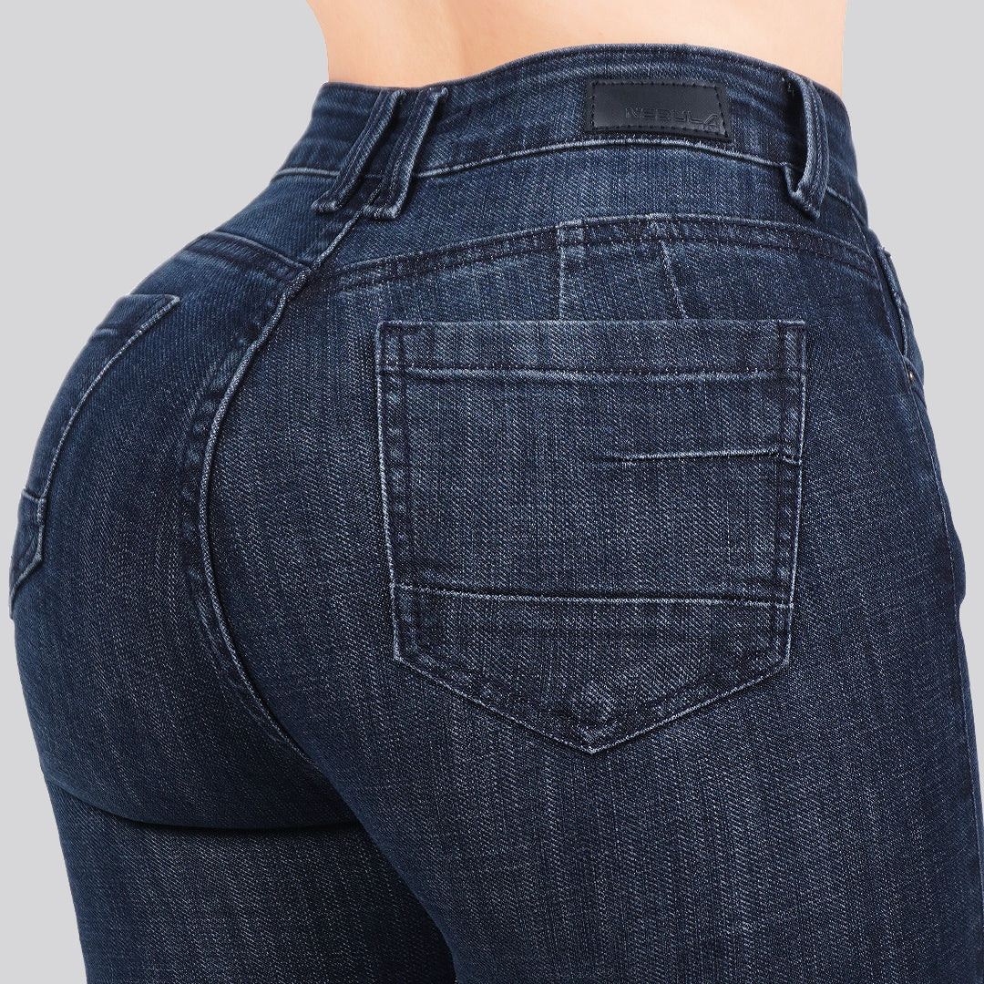 Jeans Skinny Bota Ancha 27223