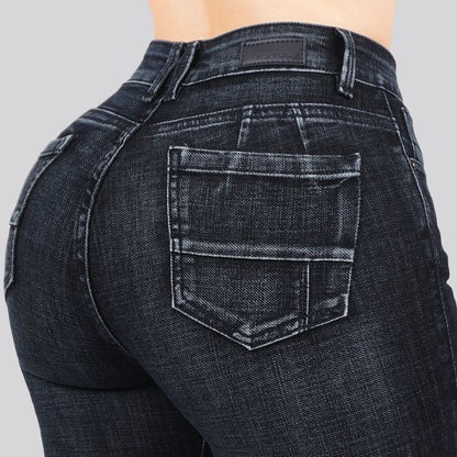 Jeans Skinny Bota Ancha 27224