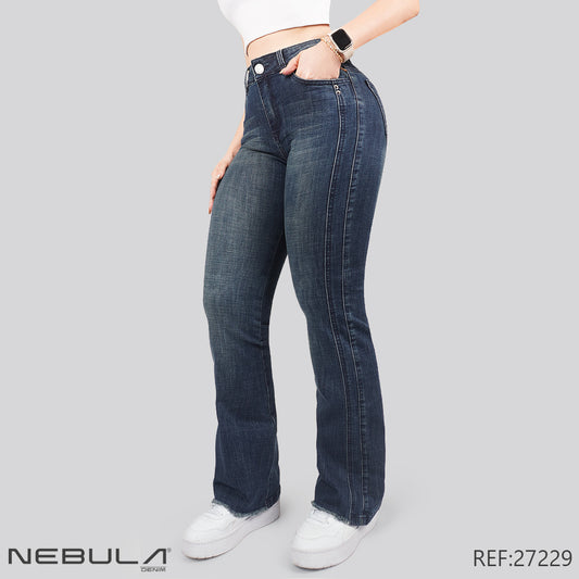 Jeans Skinny Bota Ancha 27229