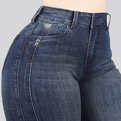 Jeans Skinny Bota Ancha 27229