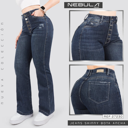 Jeans Skinny Bota Ancha 27230