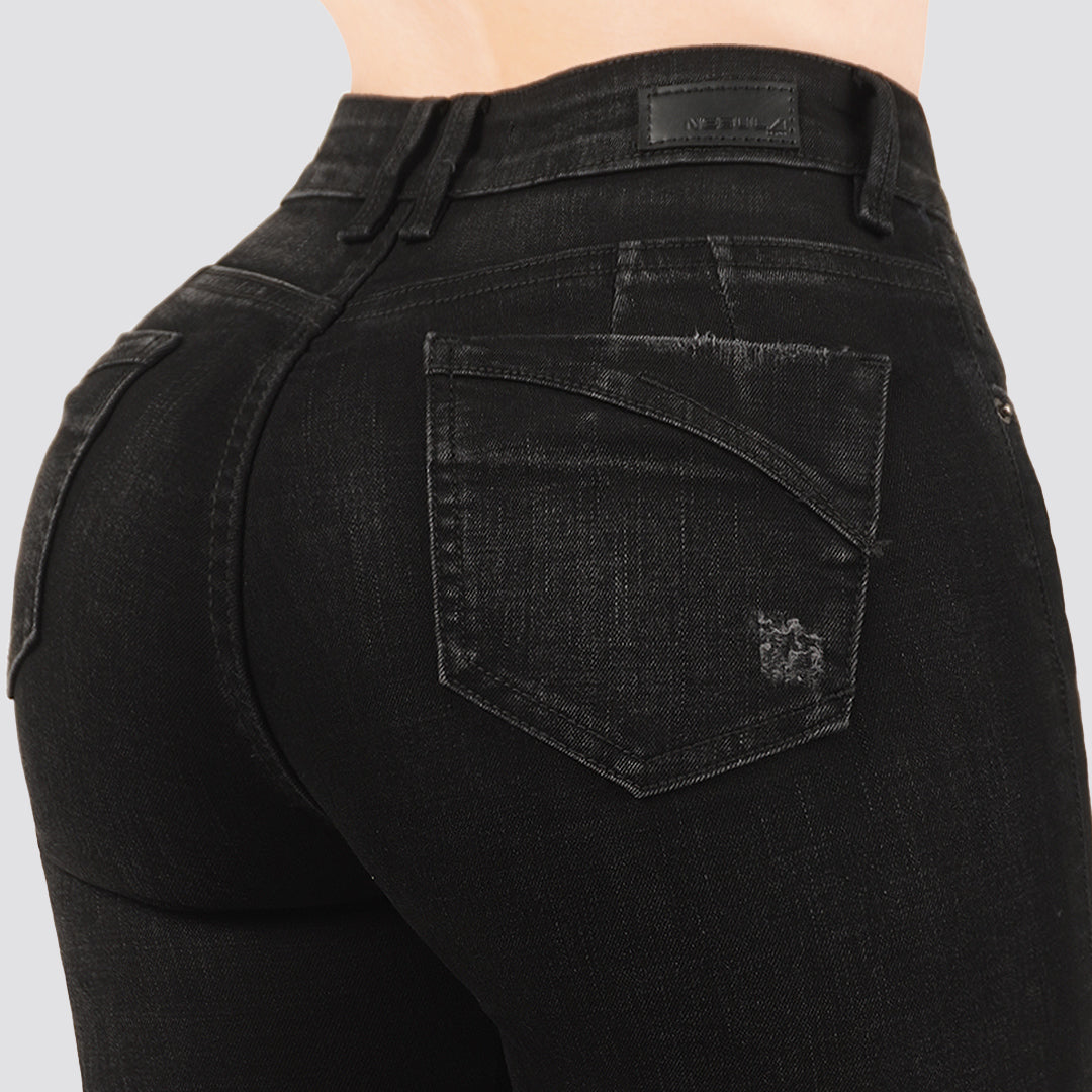 Jeans Skinny Bota Ancha 27234