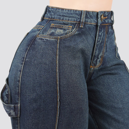 Jeans Wide Leg Rígido 7205