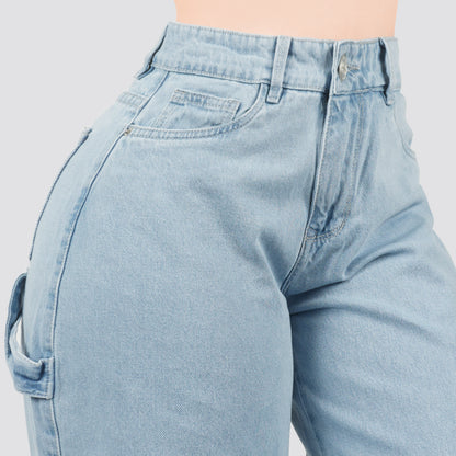 Jeans Wide Leg Rígido 7206