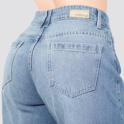 Jeans Wide Leg Rígido 7212