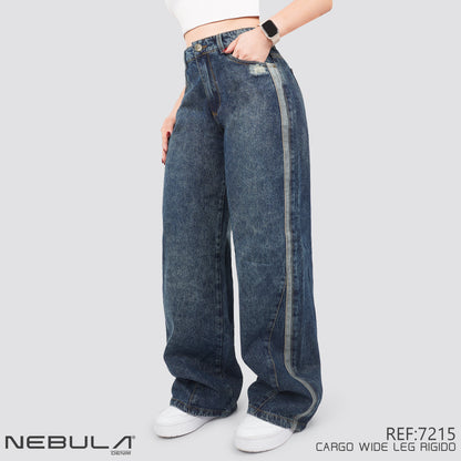 Jeans Wide Leg Rígido 7215