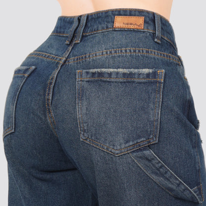 Jeans Wide Leg Rígido 7216