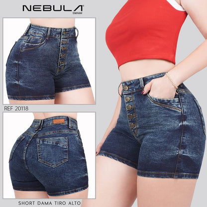 SHORT DAMA TIRO ALTO 20118