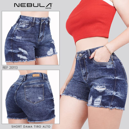 SHORT DAMA TIRO ALTO 20113