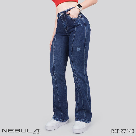 Jeans Skinny Bota Ancha 27143